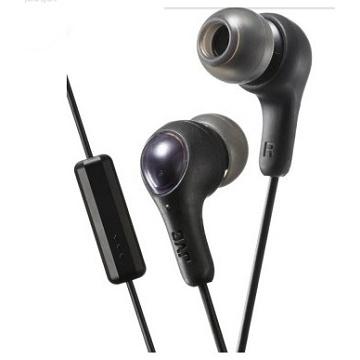 JVC HA-FX71M In Ear Earphone with Microphone (Black)