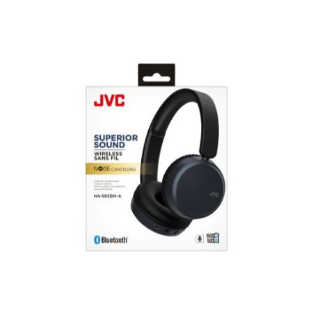 JVC HA-S65BN Wireless Bluetooth Noise Cancellation Headphone (Blue)