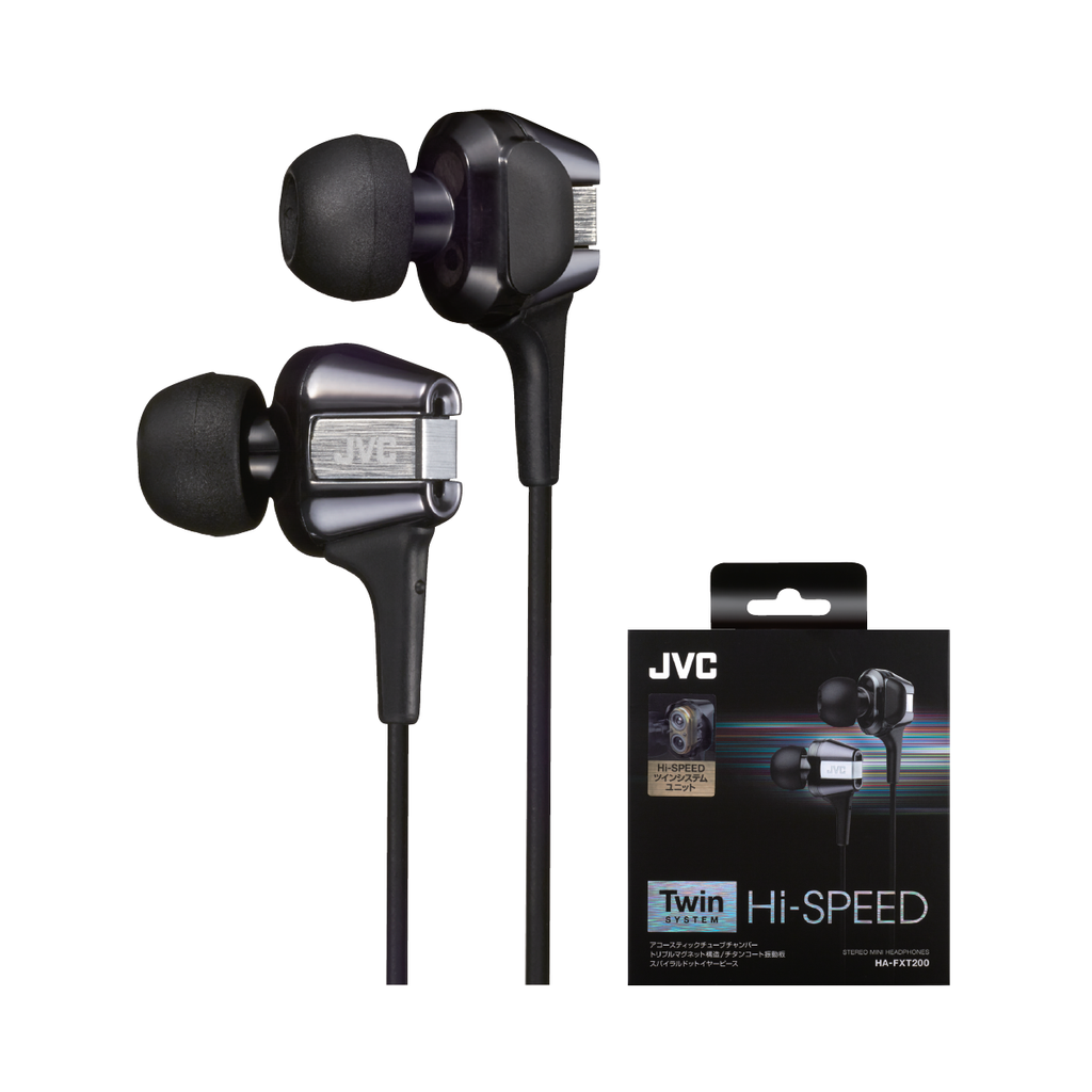 JVC HA-FXT200 Twin Dynamic Driver Audiophile Earphone